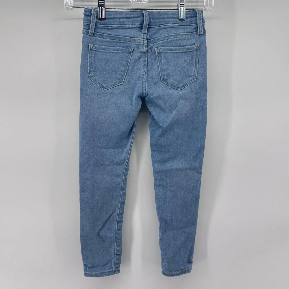 Girls GAP Kids Light Wash Denim‎ Skinny Jeans Pants